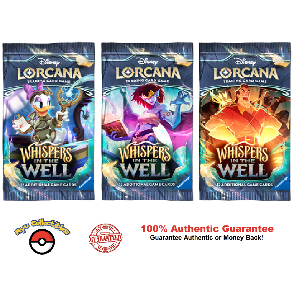 Lorcana Whispers In The Well Booster Pack